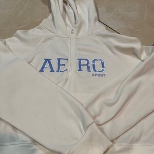 Aeropostale Sport Cream Hoodie